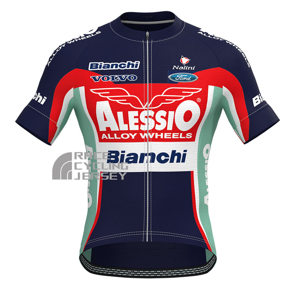2004 Bianchi Short Sleeves Cycling Jersey