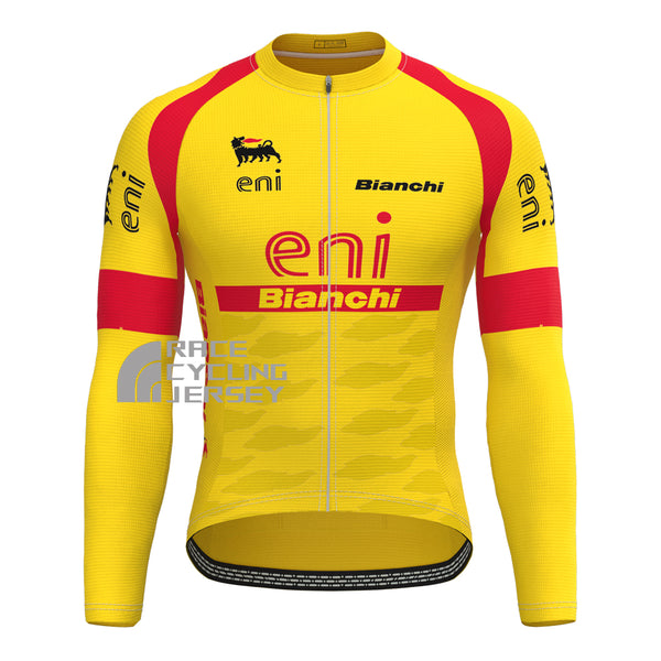 Eni Bianchi Long Sleeves Cycling Jersey
