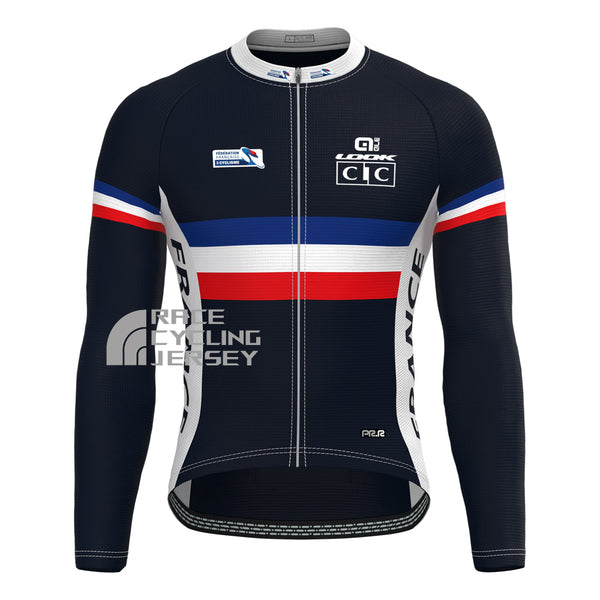2022 France Long Sleeves Cycling Jersey
