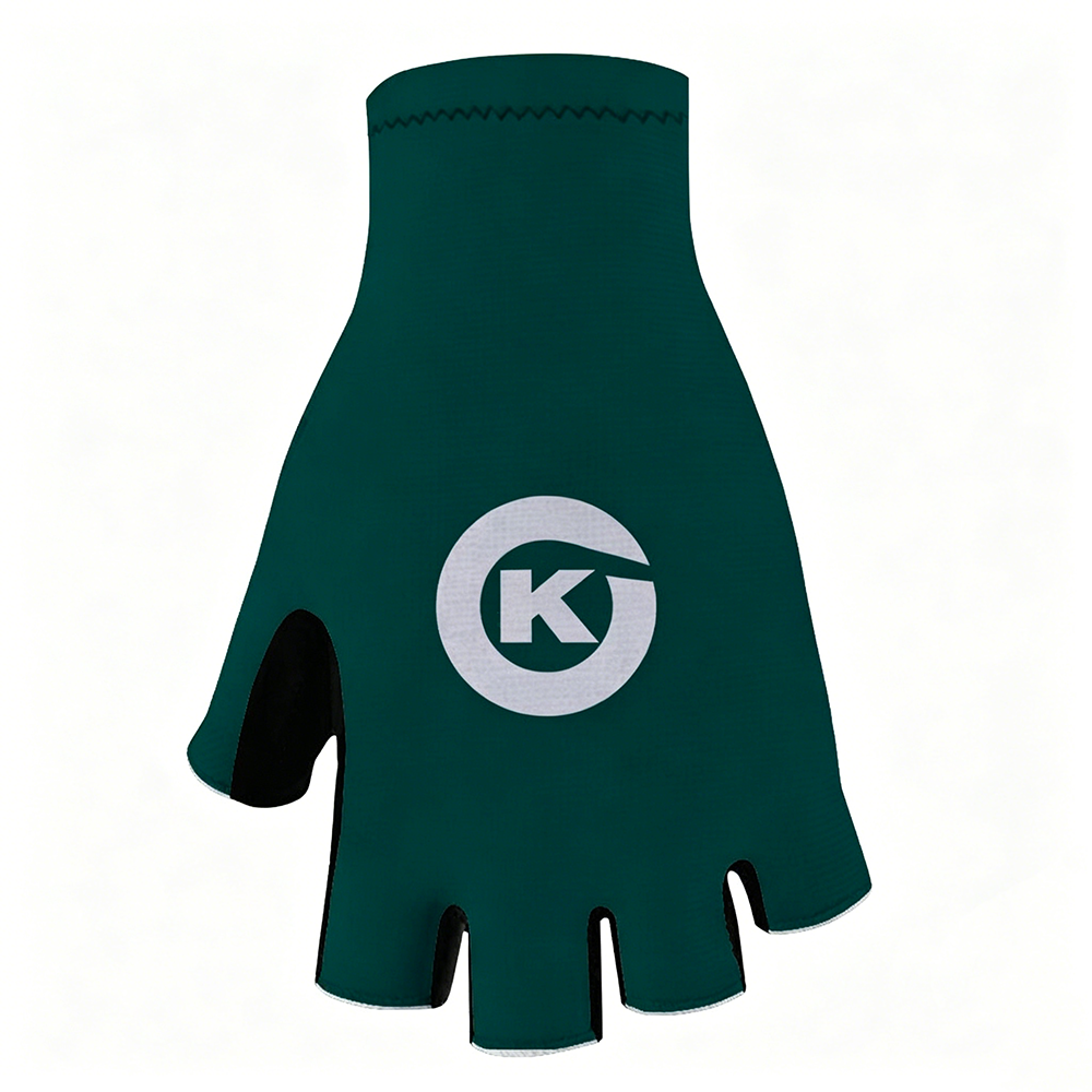 Dark Green K Symbol Cycling Mitts