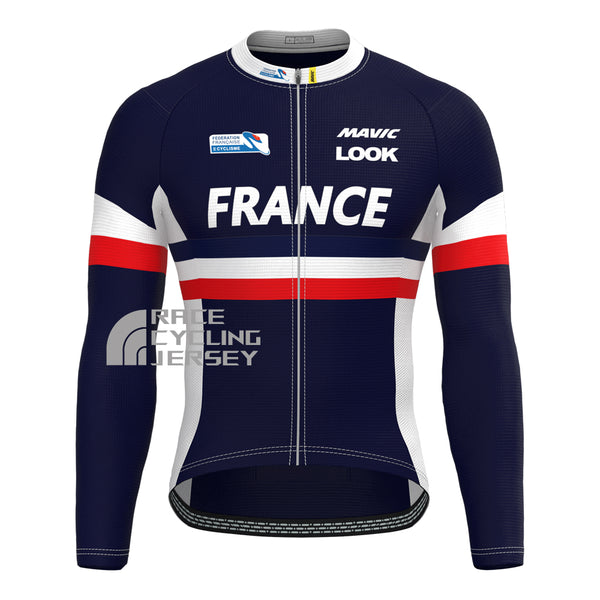 France LOOK Long Sleeves Cycling Jersey
