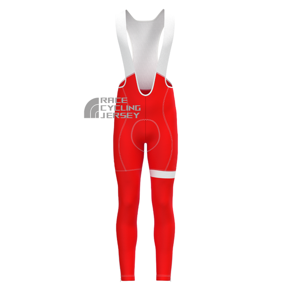 Red Bib Cycling Pants