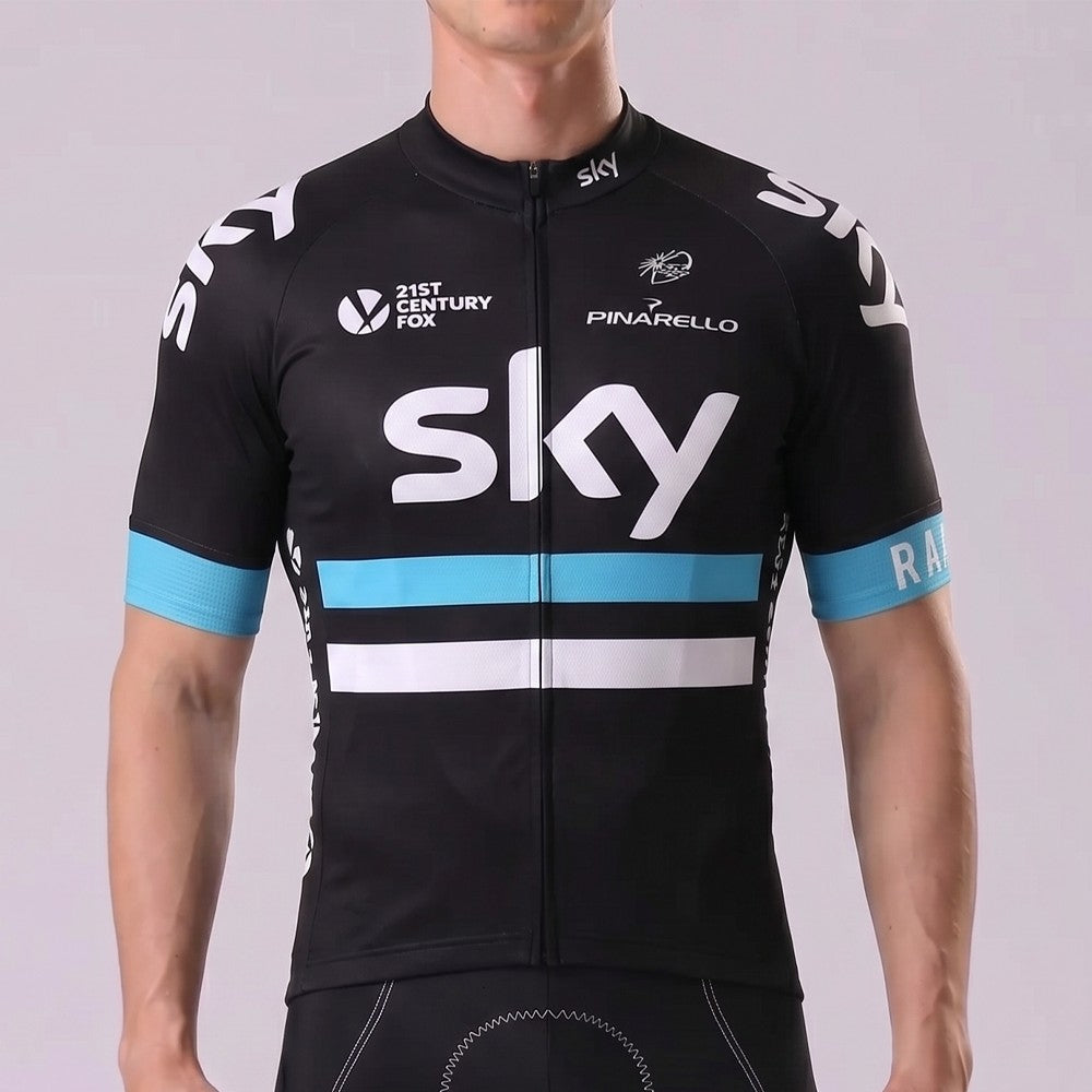 2016 Sky Short Sleeves Cycling Jersey