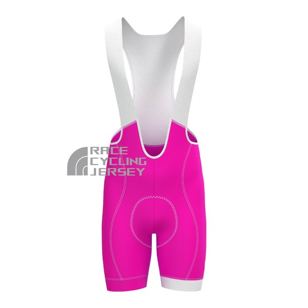 Rose Red Bib Cycling Shorts