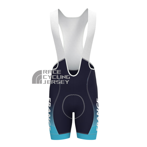 France Deep Blue Bib Cycling Shorts