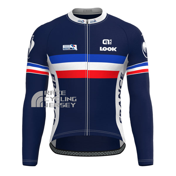 2016 France Long Sleeves Cycling Jersey