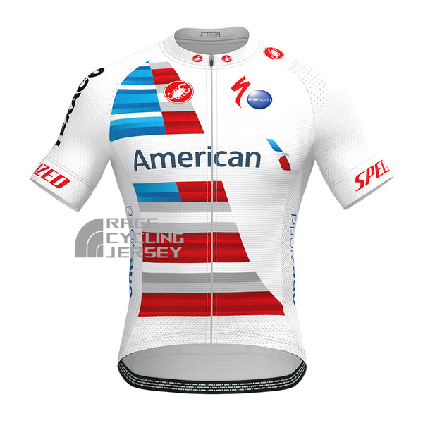 AMERICAN Short Sleeves Cycling Jersey