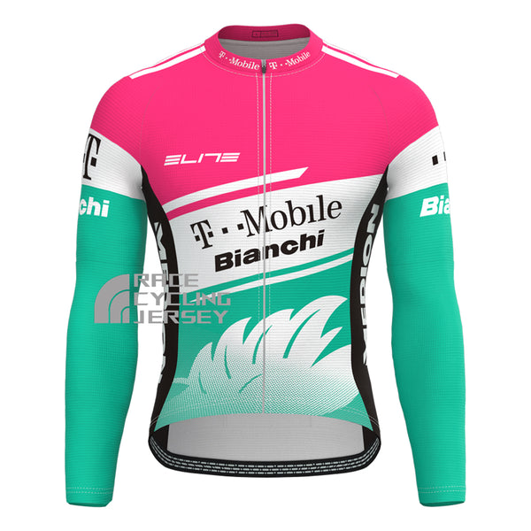 T-Mobile Bianchi Long Sleeves Cycling Jersey
