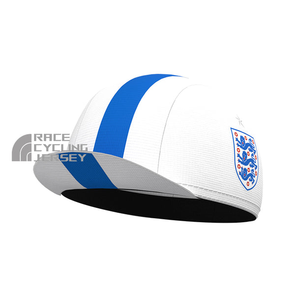 United Kingdom White Cycling Cap