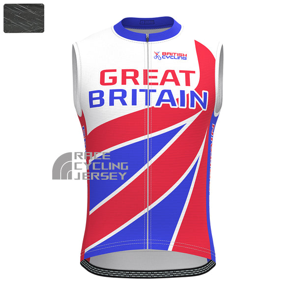 2003 United Kingdom Windproof Sleeveless Cycling Jersey