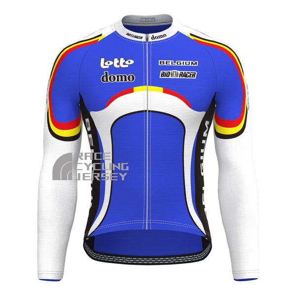 2003 Belgium Long Sleeves Cycling Jersey