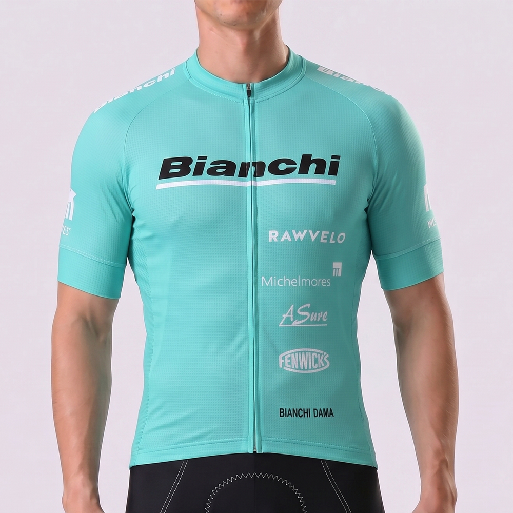 2021 Bianchi Short Sleeves Cycling Jersey