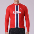 United States Long Sleeves Cycling Jersey