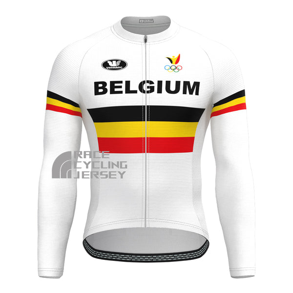Belgium Galou Long Sleeves Cycling Jersey