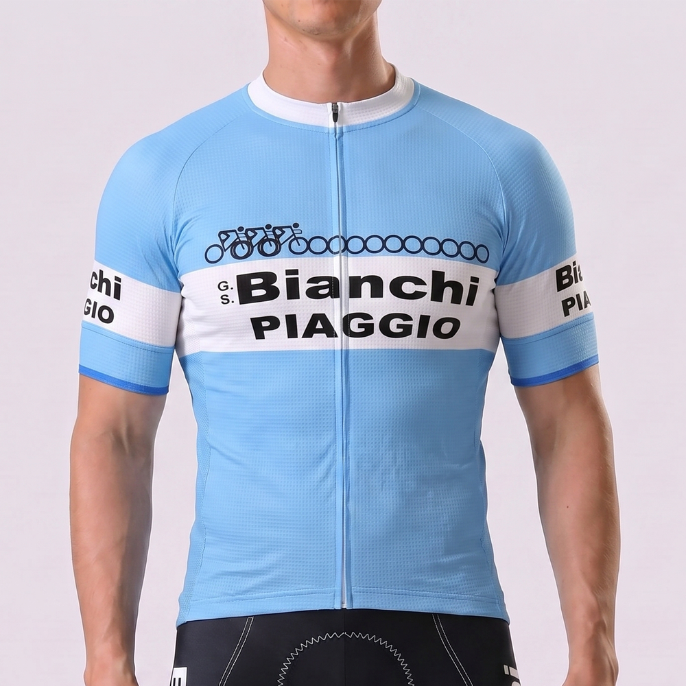 1983 Bianchi Short Sleeves Cycling Jersey