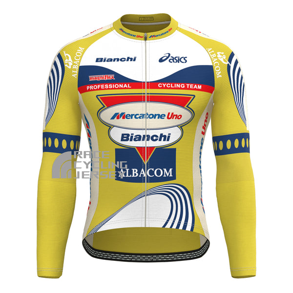 1999 Bianchi Fleece Long Cycling Jersey