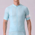 Glacier Blue Short Sleeves Cycling Jersey