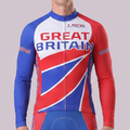 2003 United Kingdom Long Sleeves Cycling Jersey