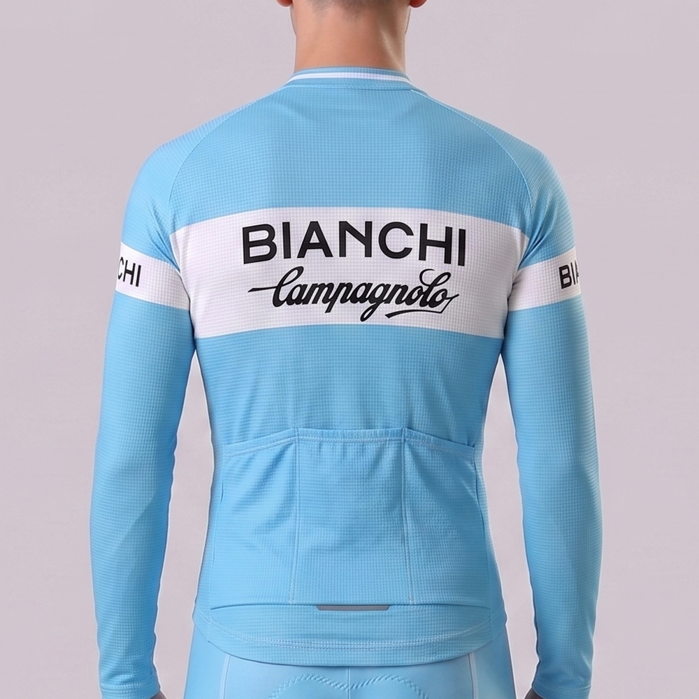 1973 Bianchi Long Sleeves Cycling Jersey