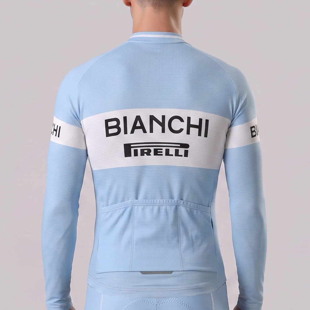 Bianchi PIRELLI Long Sleeves Cycling Jersey