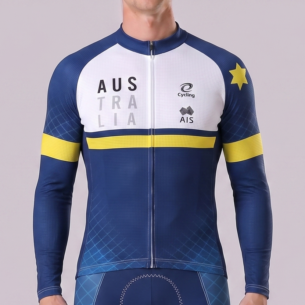 2018 Australia Long Sleeves Cycling Jersey