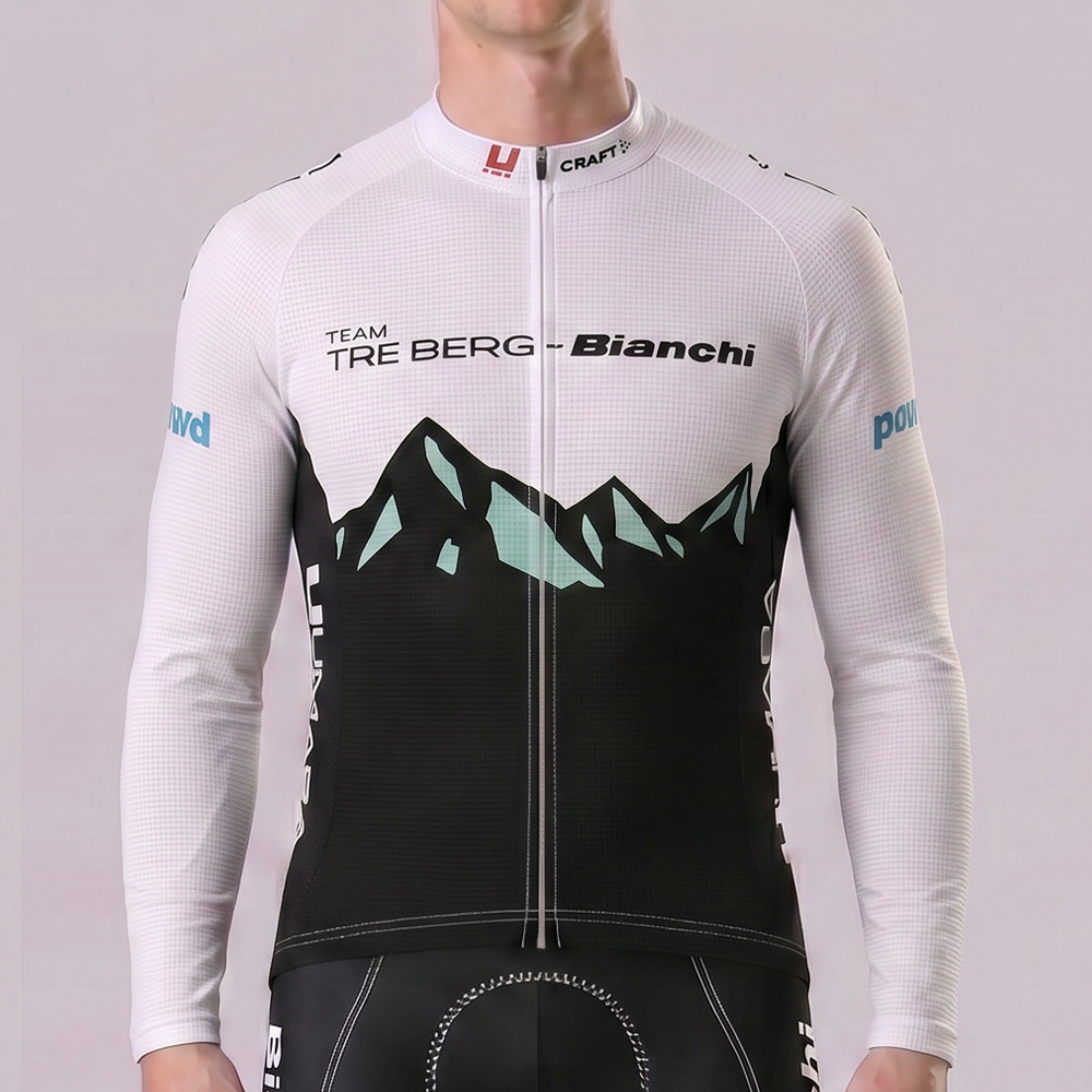 2016 Bianchi Long Sleeves Cycling Jersey
