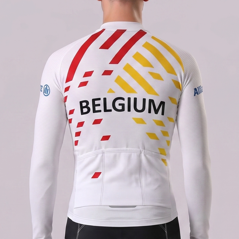 Belgium Allianz Fleece Long Cycling Jersey