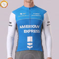 USA AMEX  Fleece Long Cycling Jersey