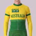 Jayco Australia Long Sleeves Cycling Jersey