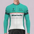 UCI Bianchi Long Sleeves Cycling Jersey