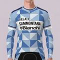 1986 Bianchi Long Sleeves Cycling Jersey