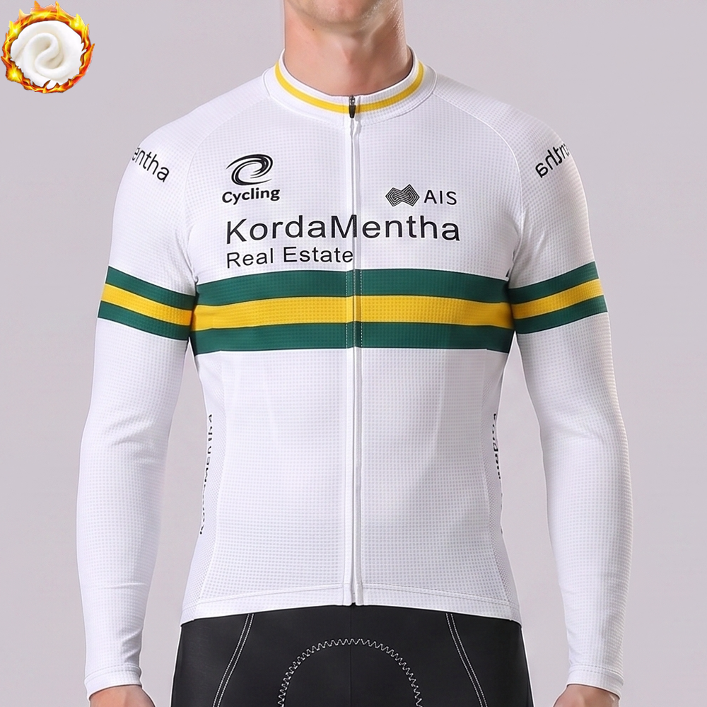 2019 Australia Fleece Long Cycling Jersey