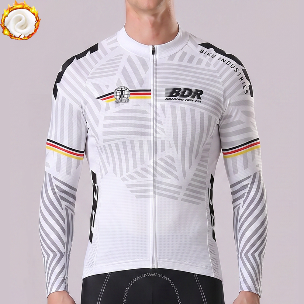 2023 Germany Fleece Long Cycling Jersey