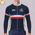 2022 France Fleece Long Cycling Jersey