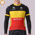 Belgium Tomgtr7 Fleece Long Cycling Jersey