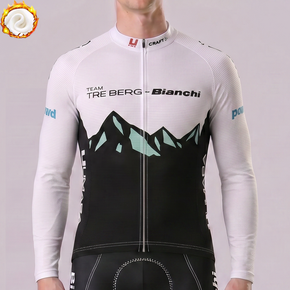 2016 Bianchi Fleece Long Cycling Jersey