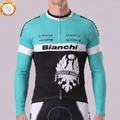 Nalini Bianchi Fleece Long Cycling Jersey