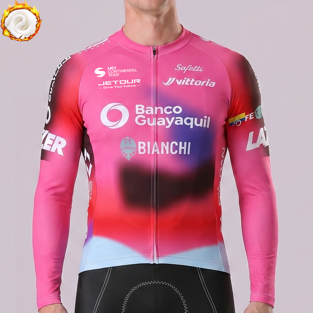 2024 Bianchi Fleece Long Cycling Jersey