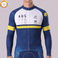 2018 Australia Fleece Long Cycling Jersey