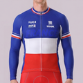 France FDJ Long Sleeves Cycling Jersey