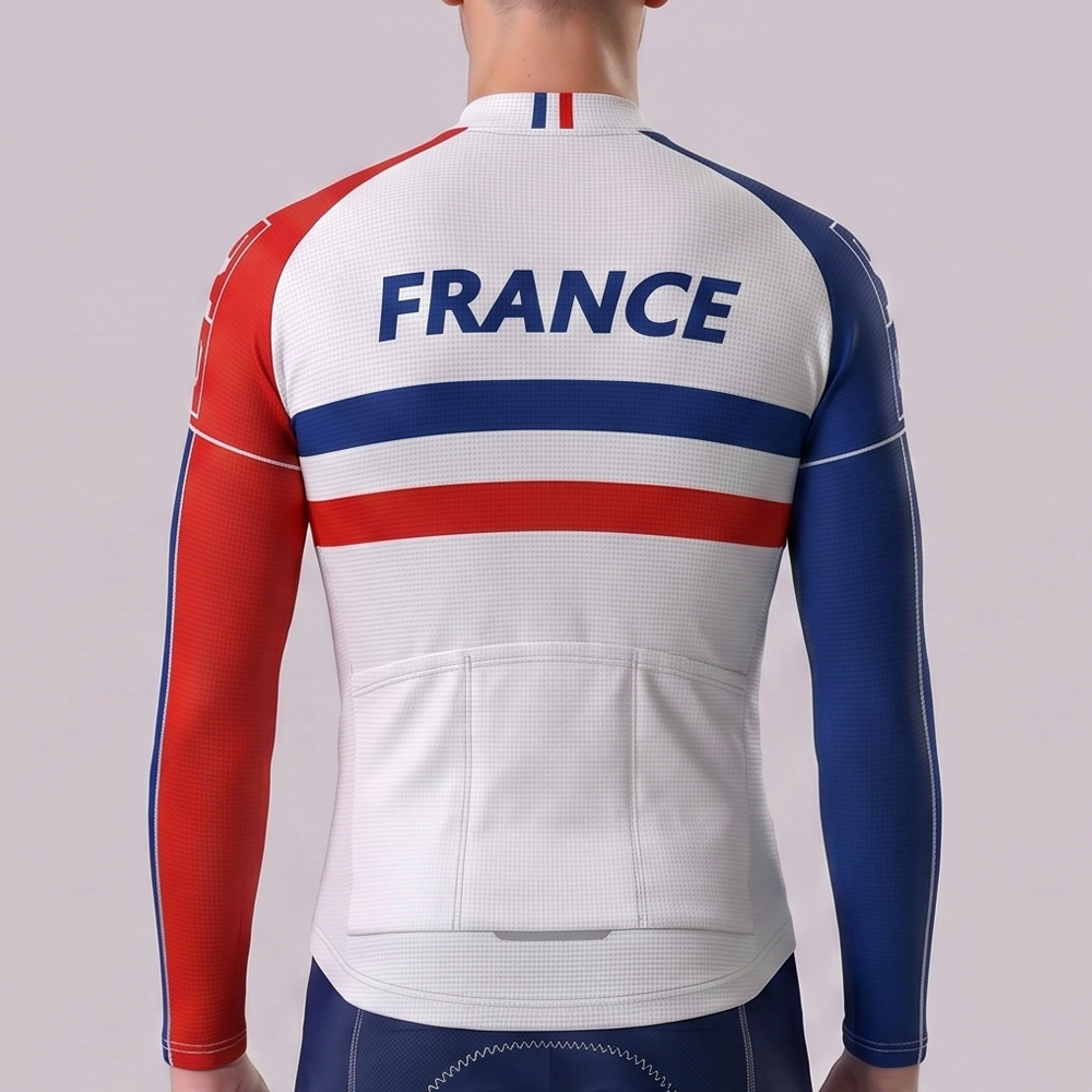 France CIC Long Sleeves Cycling Jersey