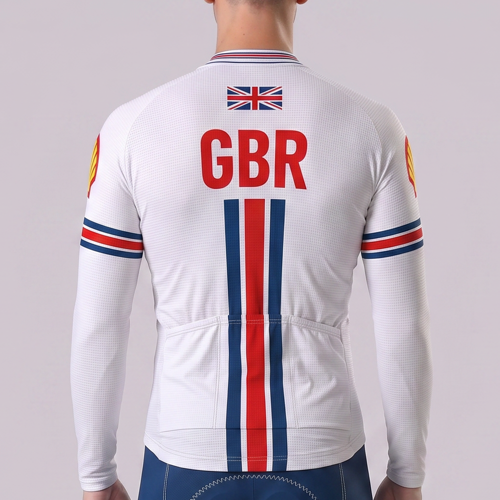 2023 United Kingdom Long Sleeves Cycling Jersey
