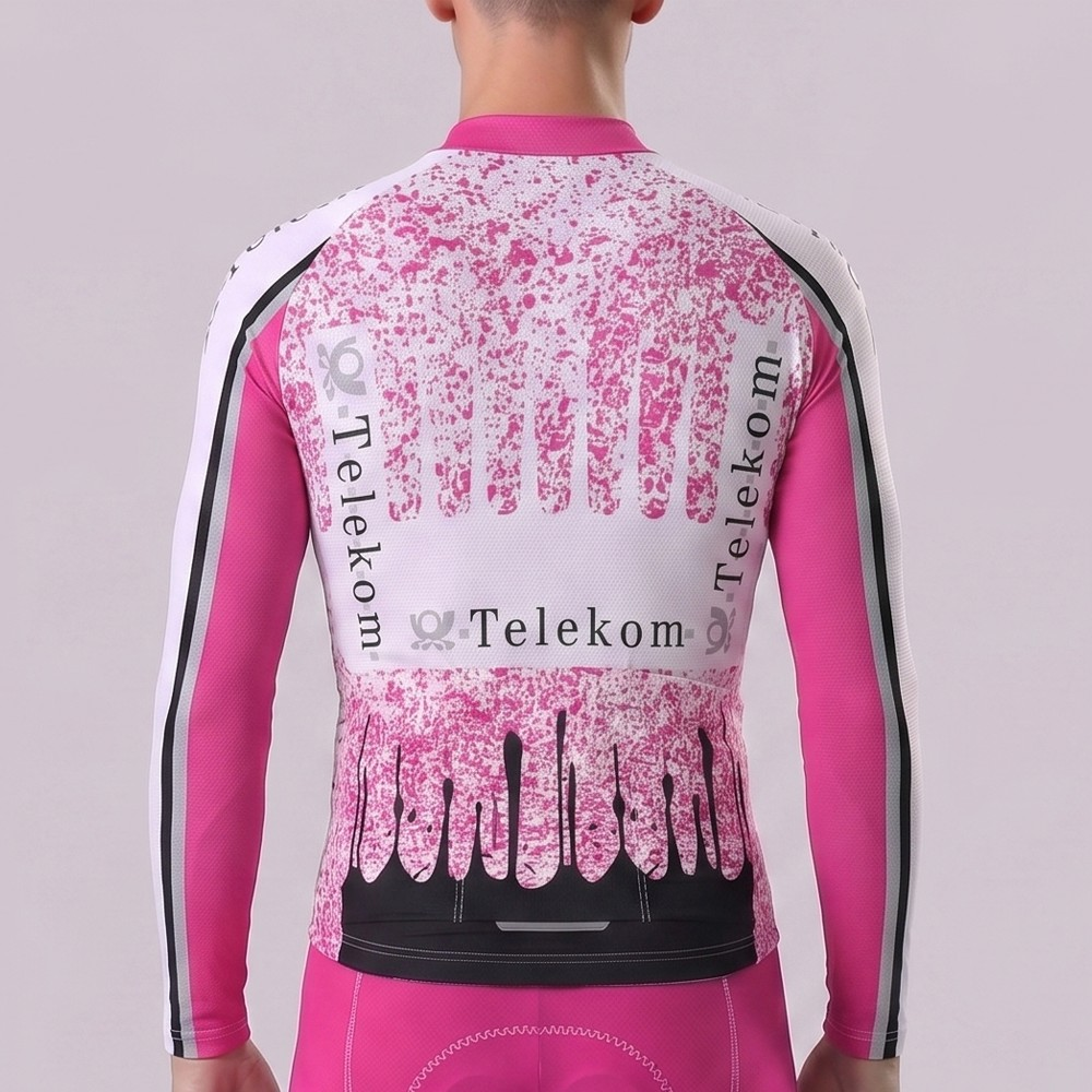 1996 Telekom Long Sleeves Cycling Jersey
