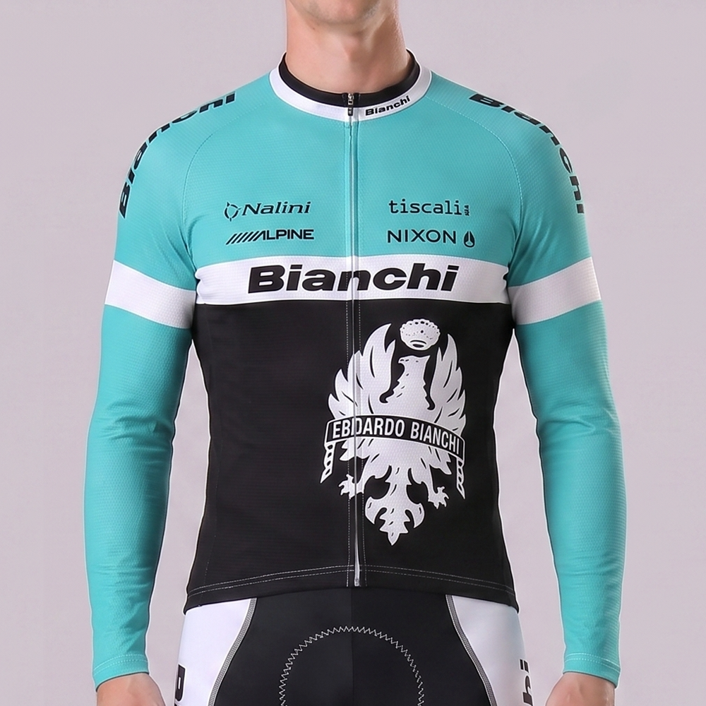 Nalini Bianchi Long Sleeves Cycling Jersey