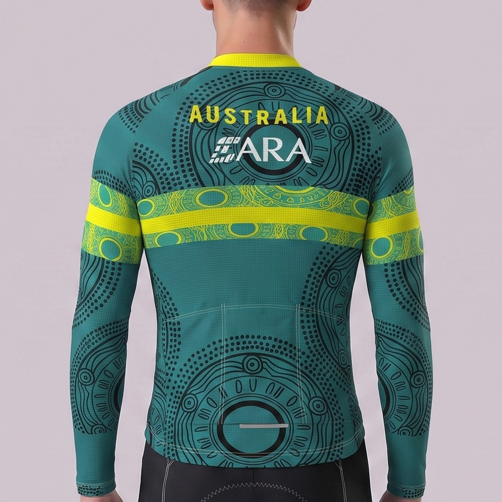 Australia DeSport Long Sleeves Cycling Jersey