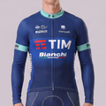 TIM Bianchi Long Sleeves Cycling Jersey