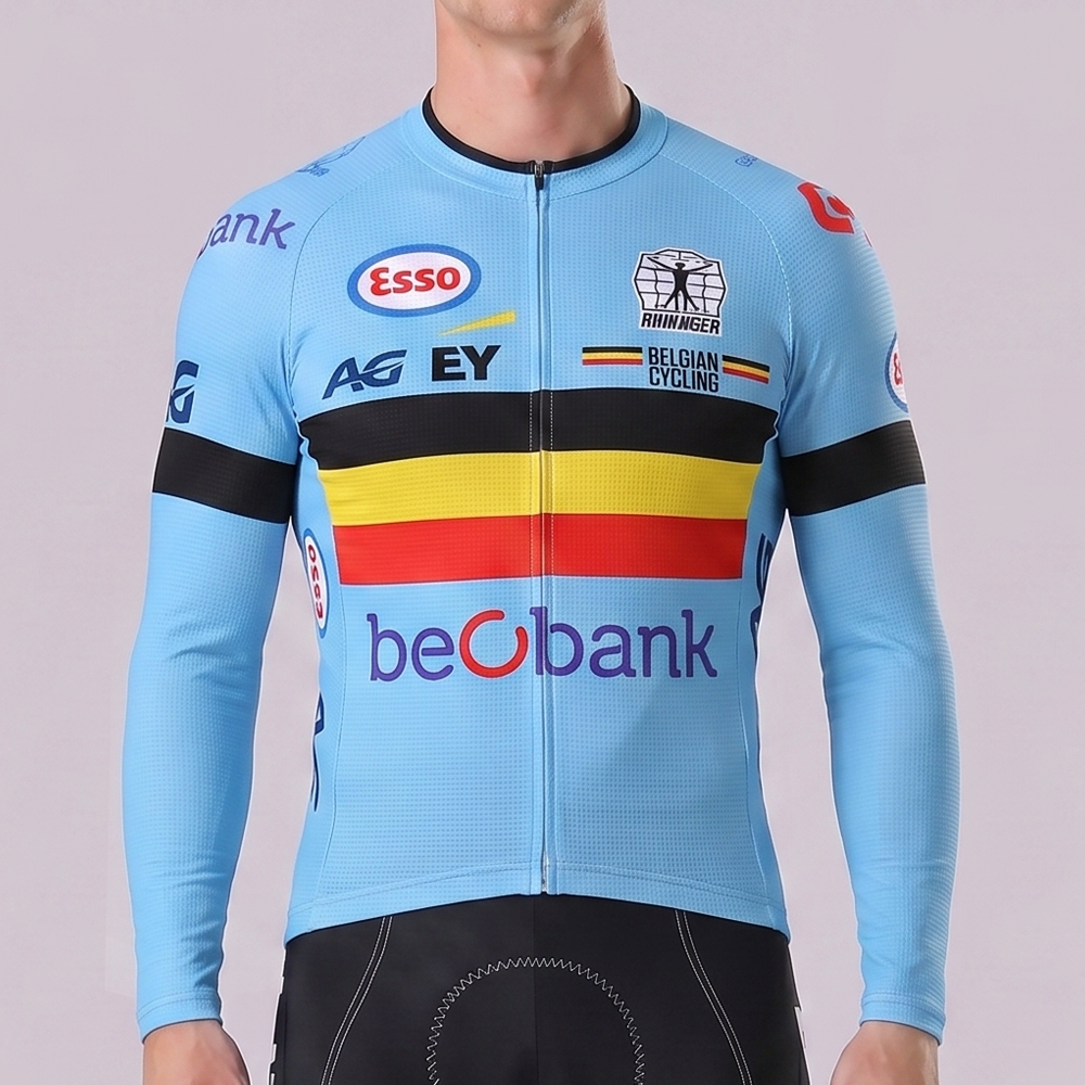 2024 Belgium Long Sleeves Cycling Jersey