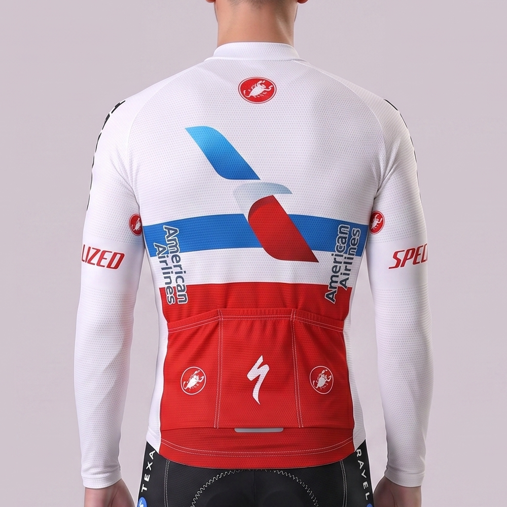 AMERICAN Fleece Long Cycling Jersey