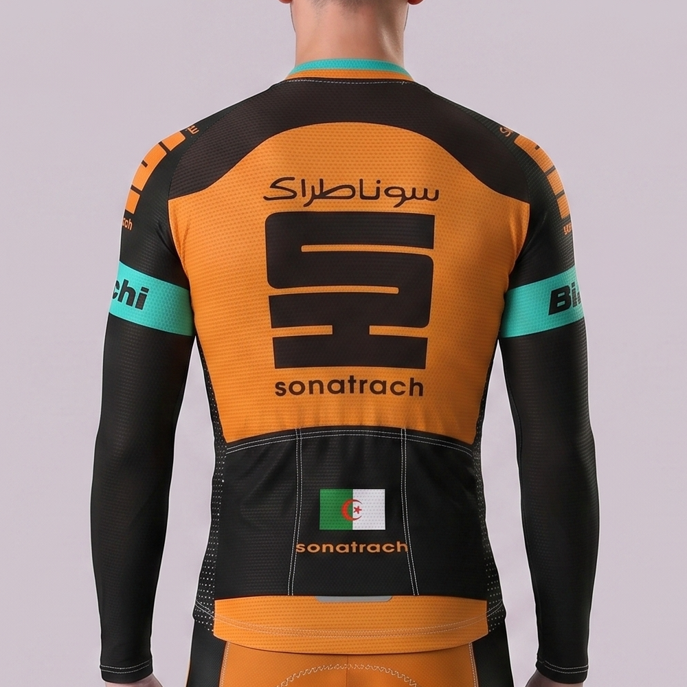 Sonatrach Bianchi Long Sleeves Cycling Jersey