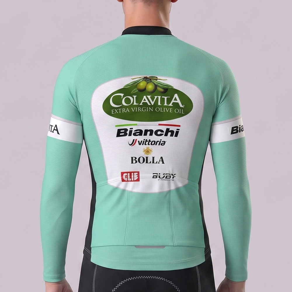 Colavita Bianchi Long Sleeves Cycling Jersey
